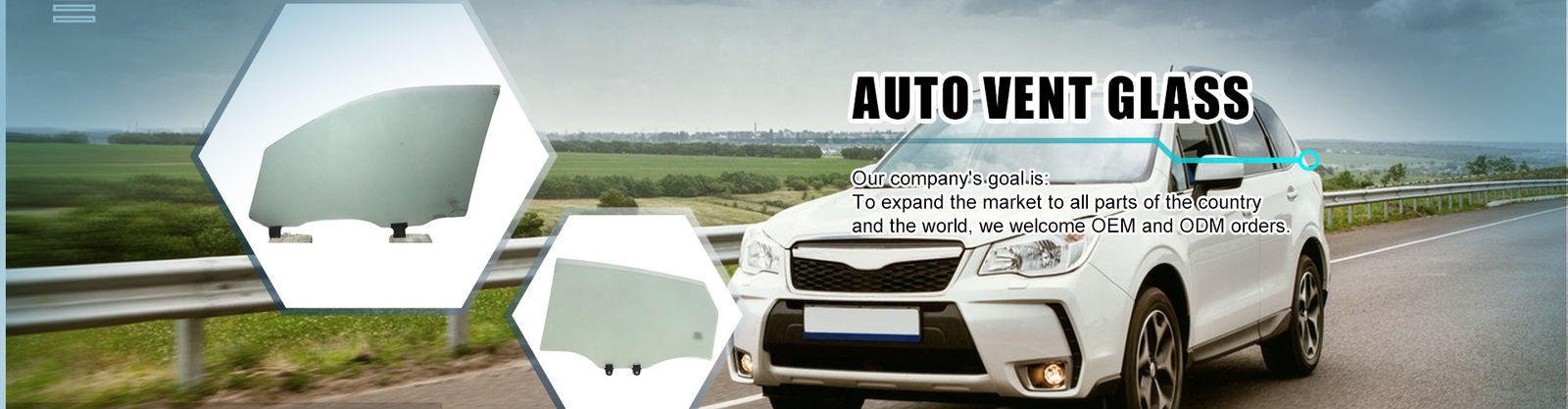 Szyba automatycznego szyberdachu